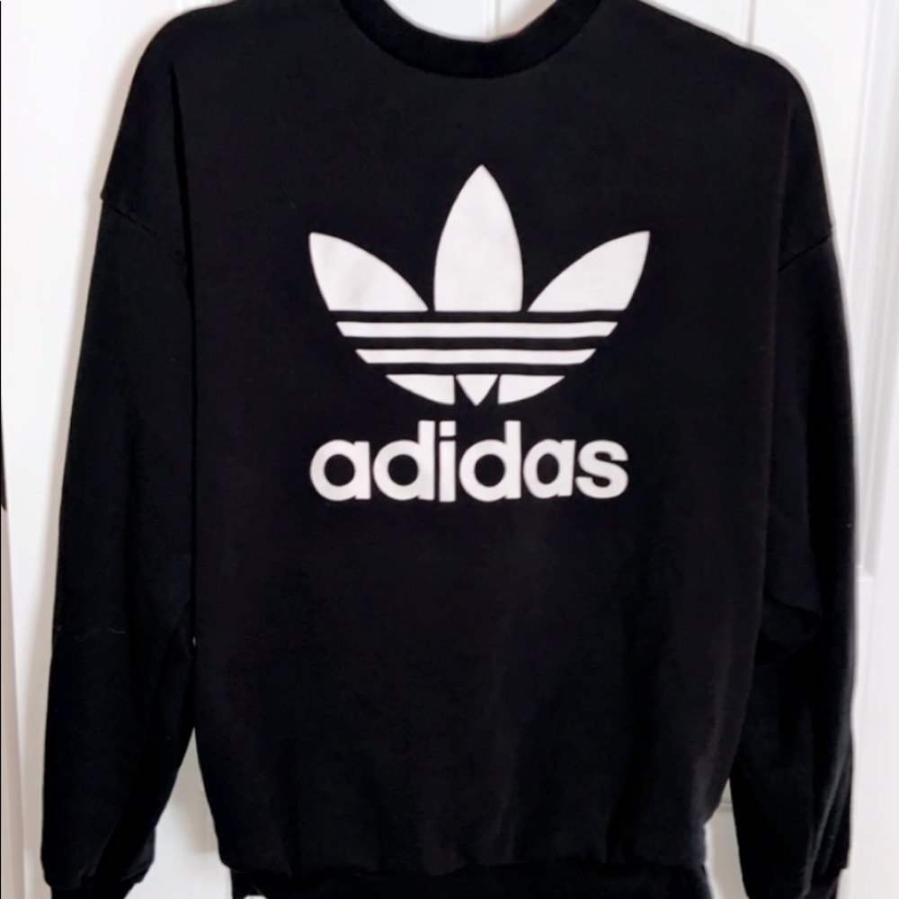 Black Adidas sweatshirt